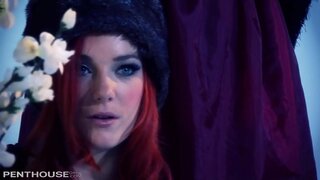 Penthouse Lezbijke so bili Dani in Marie jebi seboj v snegu